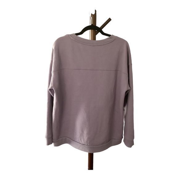 NWOT Mondetta Knit Fleece Purple Crewneck Size XL - Picture 4 of 5